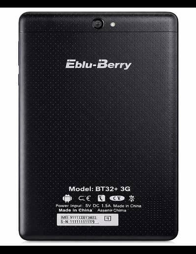 “Eblu Berry B732+ 3G – Fully Functional, Google Account Pending”
