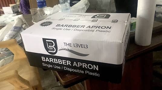 Disposable Barber Apron / 25 pcs each for Salon and beauty parlor