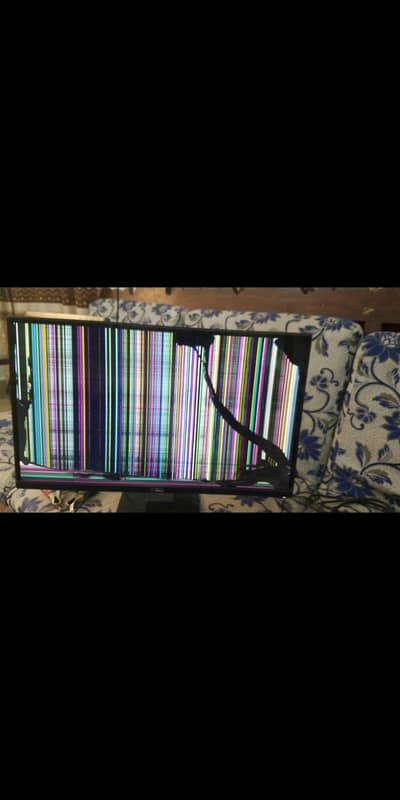 dell led monitor damage panal