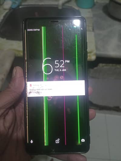 sony xz3 LCD mein mein line hai official approved 03133365941