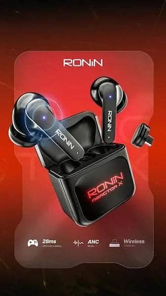 ronin r-7095 reactor x gaming earbuds