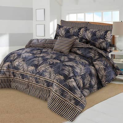  Luxury Comfort Upgrade — 7 Pcs Cotton Comforter Set 