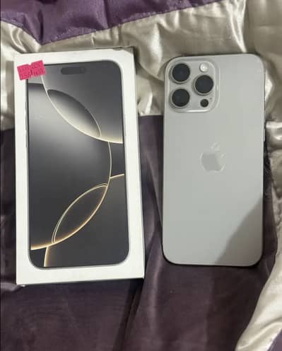 Apple iPhone 16 Pro Max Factory Unlock 256gb 10/10