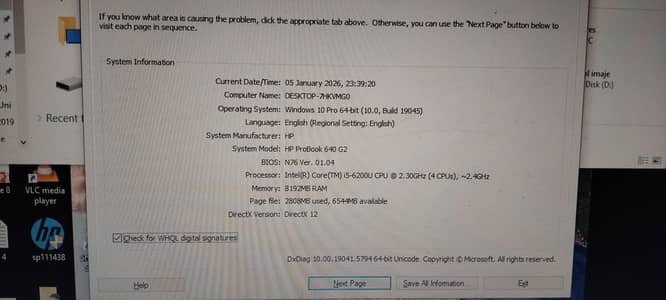 Leptop i5 6genration