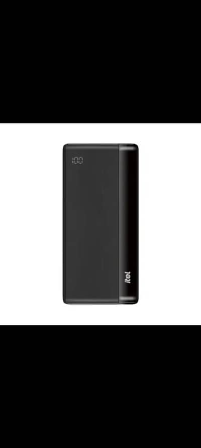 İtel 20000 mah powerbank built in cables
