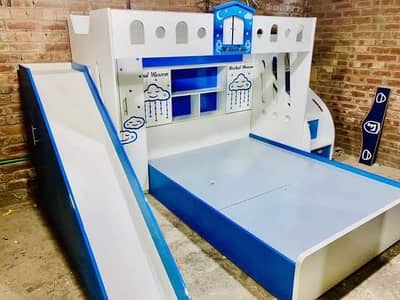 Bunk bed | Kid wooden bunker bed | Baby bed | Double bed | Triple bed