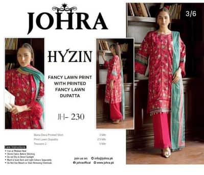  3 PCS Unstitched luwn Suits | Perfect for Every Occasion