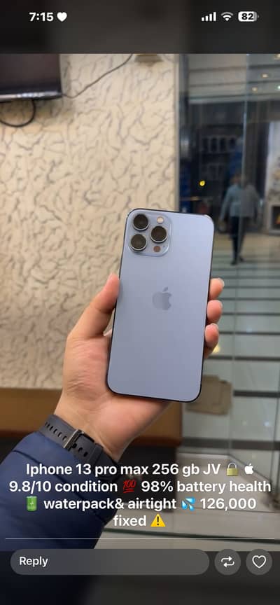 Iphone 13 pro max PTA