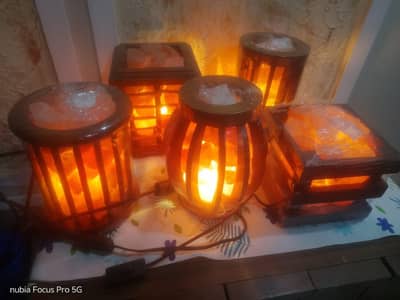 tablelamp / sidetable lamps/salt lamps