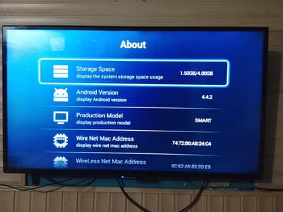 Used 43 inch Smart LED