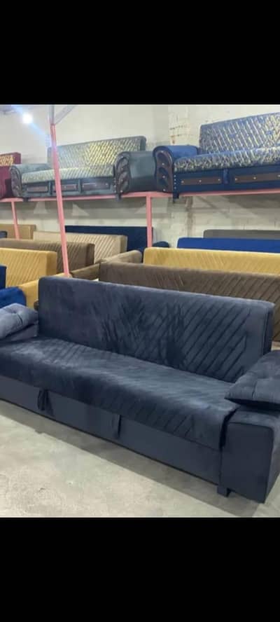 Brand New Wooden Sofa Cumbeds Grand Sale