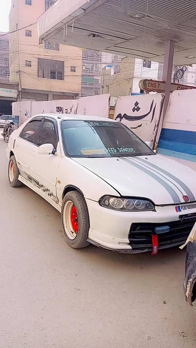 civic 1995 . dolphins modify