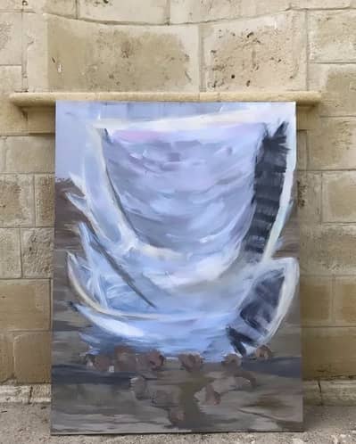 Acrylic painting