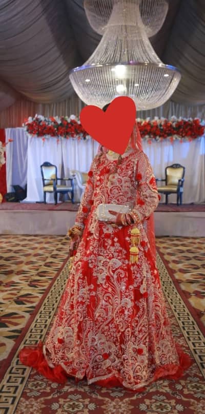 One time used bridal maxii