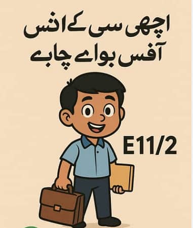 Urgently Office Boy Required in E11/2 ISLAMABAD