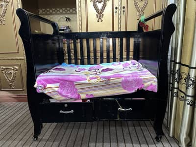 Baby wooden Bed 0 to 5 years