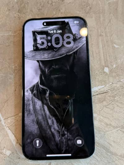 14 pro max (factory unlock lla 256 non pta ) back damage water pack