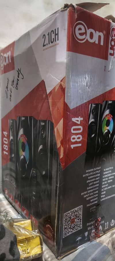 Eon woofer 1 year warranty