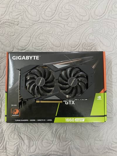Gtx 1660 SUPER with BOX