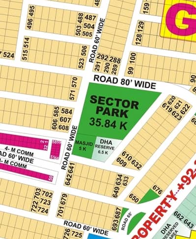 DHA 9 Prism Block G 1-Kanal Corner plot