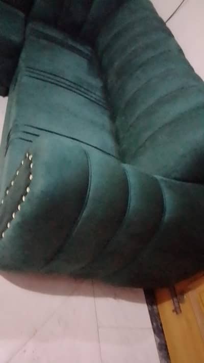 03005172323 l shap 6 seatrs dark green