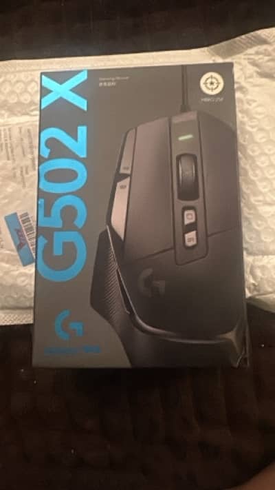 logitech G502 x box packed sealed