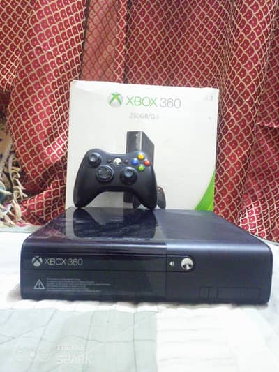 Xbox 360 slim edition with 24 games