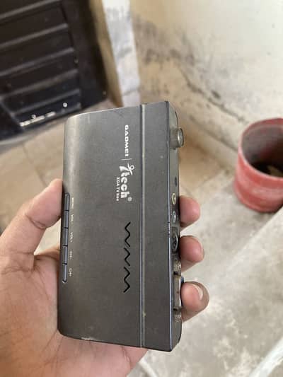 Tv device with charger