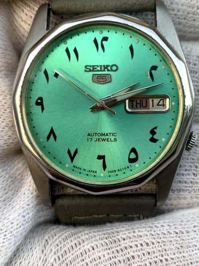 SEIKO 5 AUTOMATIC ARBIC DAIL