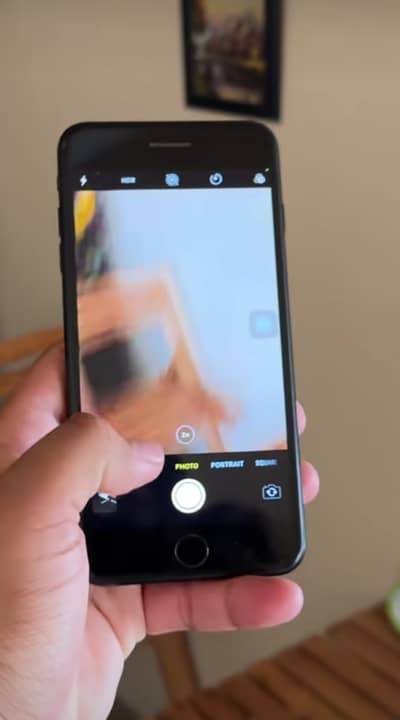 Iphone 7 plus only panel change battery health 100 32gb