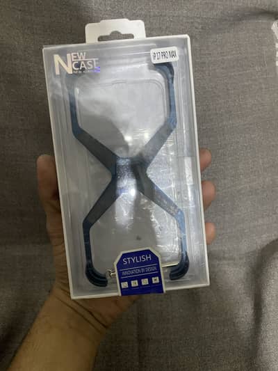 Iphone 17 pro MAX cover Aluminium X shape