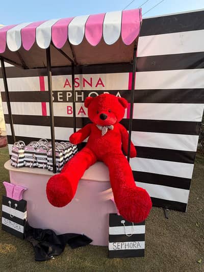 3.6 feet 4.6 feet 6 feet 7 feet Chinese American Teddy bear