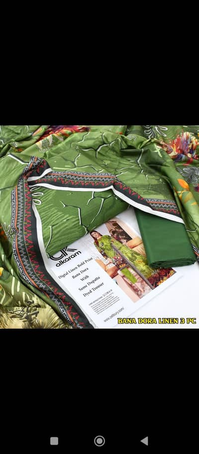 linen unstithed dress for girls