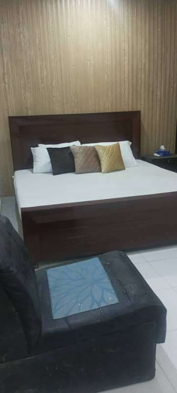 Furnished luxury double bed room