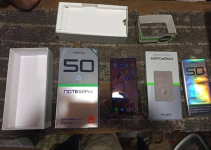 Infinix note 50 pro just box open