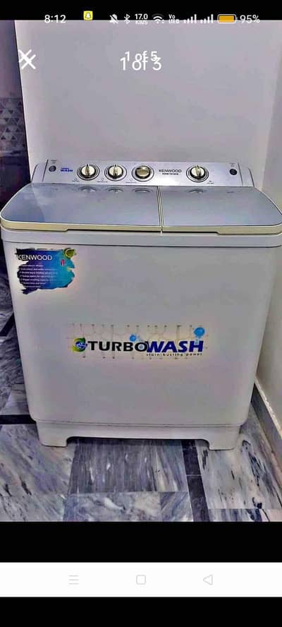 Kenwood washing machine 0323/555/7557/