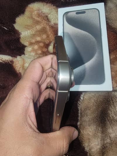 Iphone 15pro Max 256GB 87 health Good 10by10 condition with Box JV