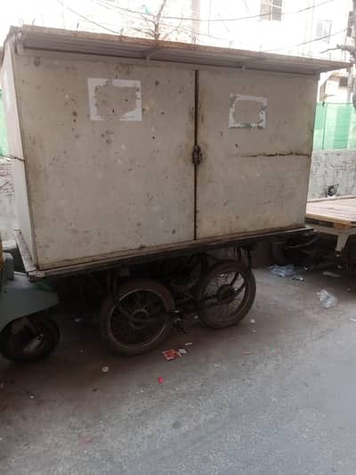 Covered Cabin Hand Cart / Rehri for Sale (Business Use)