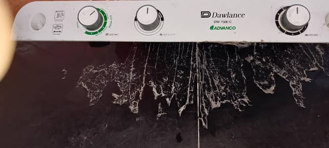 Dawlance 7500 advanco semi automatic washing machine