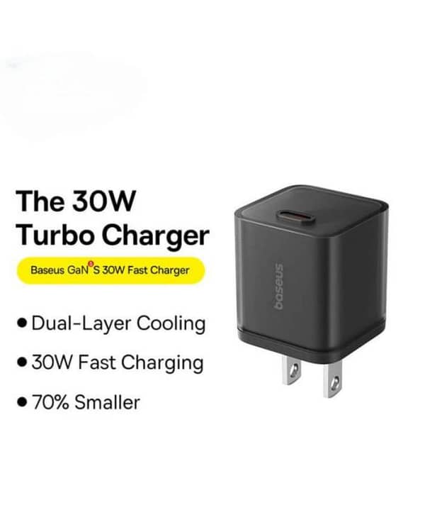 Bessus 30W Fast Charger – Compact Power, Maximum Speed  Charge Smarter