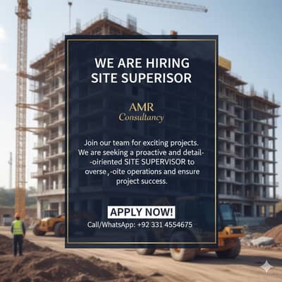 Fresh Civil Engineer/ Site Supervisor