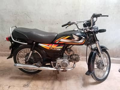 Honda 70cc 2022 model Karachi number
