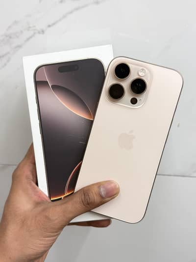 iphone 16 Pro Max PTA Approved Dual Sim | Battery health 95%