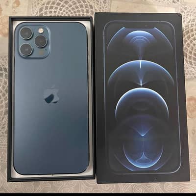 iphone 12 pro max 256GB full box Whatsapp no 03218699679