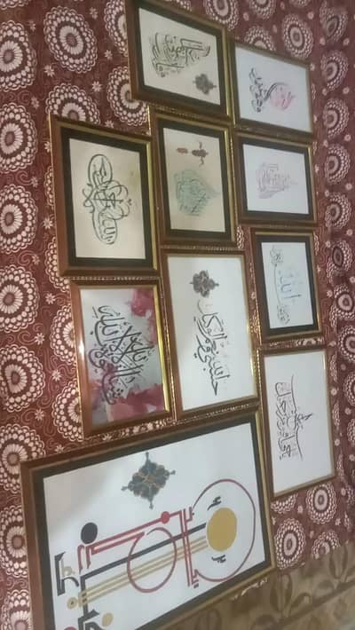 handmade calligraphy artwork 