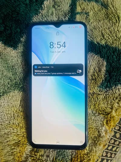 vivo y33S with box and original charger