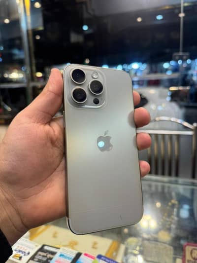 iphone 15 pro max 256gb bettery helth 86% with box