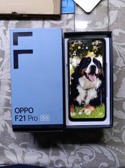 oppo f21 pro 5G complete box and charger