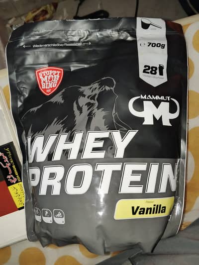 Whey protein 700g Vanilla flavor, Made in Germany