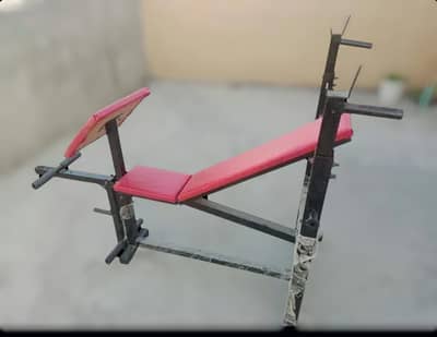 7 in 1 bench press multi bench chest abdominal dumbbell chrome plates